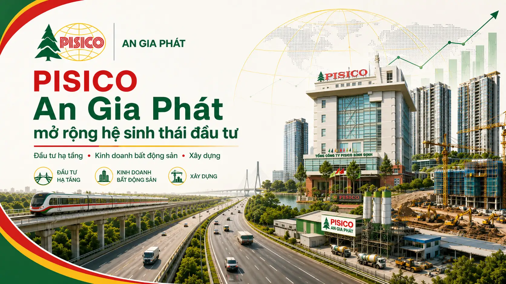 PISICO thành lập Công ty TNHH Một thành viên PISICO An Gia Phát